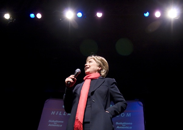 Hillary Clinton speaks at Lisner