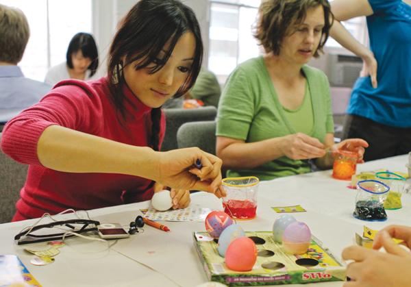 Easter Egg Painting Party