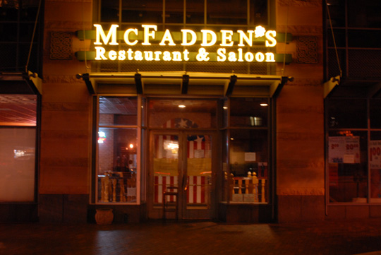 McFaddens Restaurant and Saloon will open its doors tonight for Halloween celebrations. Hatchet File Photo.