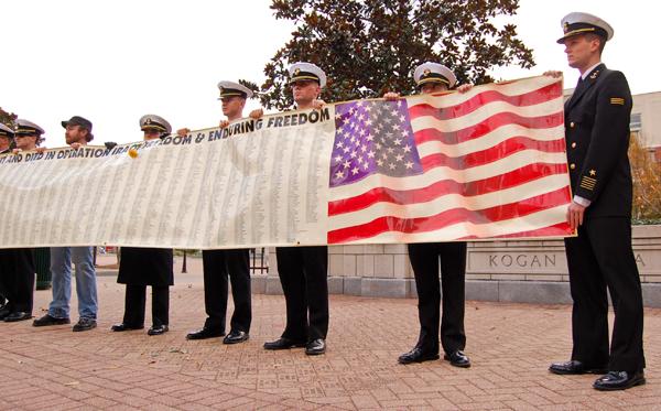 GW Veterans was honored for their work on veteran student support system | Hatchet File Photo