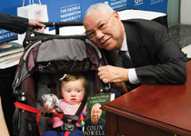 Colin Powell book signing