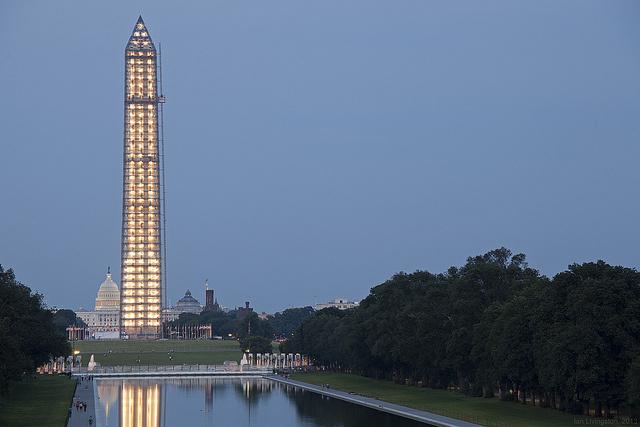 The Washington Monument’s elevator broke down Wednesday – just two days after it opened for the first time in three years. Photo used under the Creative Commons license.