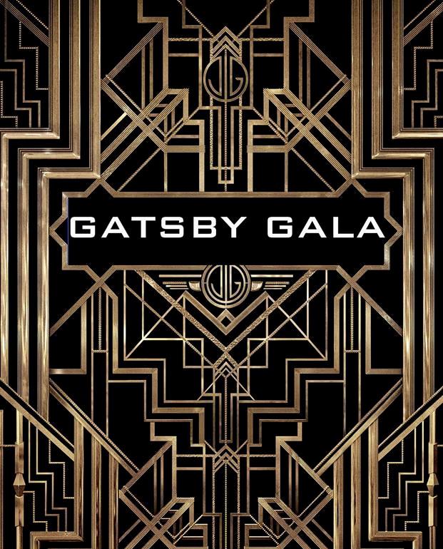 Promo poster for the Gatsby Gala. Photo courtesy of the Mount Vernon Programming Board. 