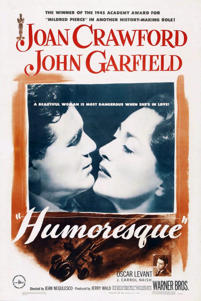 Promo poster for Humoresque. Photo used under the Creative Commons License.