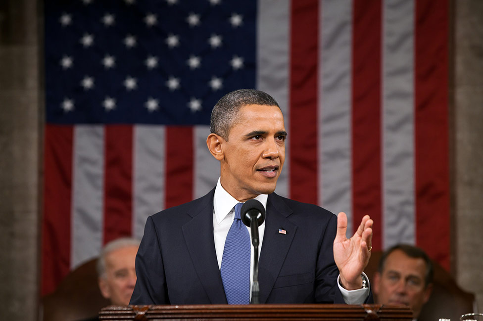 President Barack Obama speaking at last years State of the Union. Photo courtesy of the White House