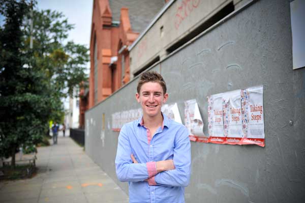 Junior Brian Doyle, who advocated for the Before I Die Wall last year, organized next months TEDxFoggyBottom. Hatchet File Photo