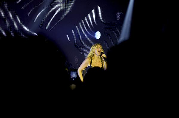 Elli Goulding in concert last night. Erica Christin | Photo Editor