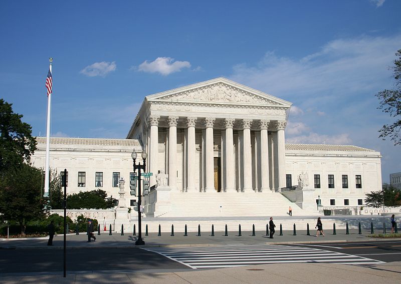 The Supreme Court. Photo used under Wikimedia Commons license.