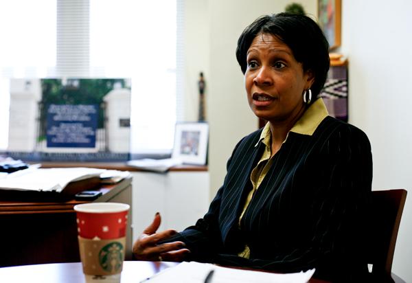 Terri Harris Reed, the Universitys first vice provost for diversity and inclusion, announced she is leaving GW last semester. Her spot is one of three provost positions now open. Hatchet File Photo