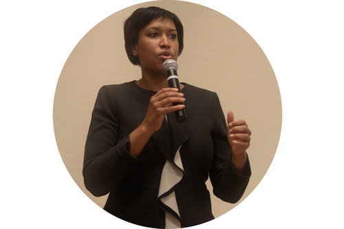 Muriel Bowser earned the Democratic nomination for D.C. mayor last week. Hatchet File Photo by Katie Causey 