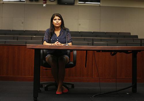 Silvia Zenteno, a junior, testified at a city hearing last December, advocating for a sweeping bill to overhaul the citys response to sexual assault, which the D.C. Council passed Tuesday.