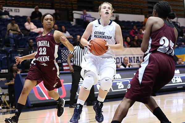 Depth propels womens basketball to exhibition win