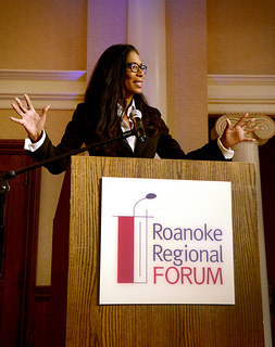 Judy Smith, the inspiration for the inspiration for Olivia Pope on the show Scandal will speak on campus next month. Photo by flickr user roanokecollege used under a CC BY 2.0 license.