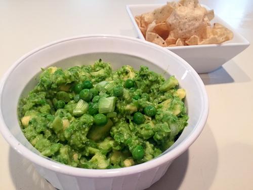 Guacamole with peas might be the biggest Internet trend, but for me, it was underwhelming. Eva Palmer | Hatchet Staff Photographer