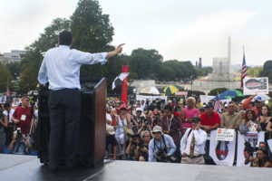 Sen. Ted Cruz drew hundreds to Capitol Hill. Desiree Halpern | Photo Editor
