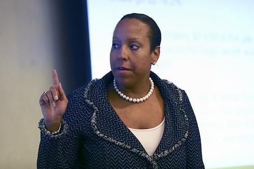 Vice President of Human Resources Sabrina Ellis announced she is stepping down next month. Hatchet file photo by Dan Rich | Contributing Photo Editor