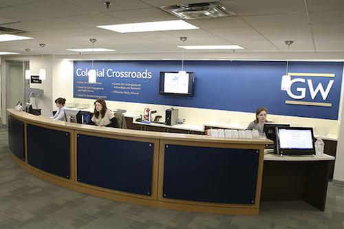 The International Services Office moved to Colonial Crossroads. Hatchet file photo