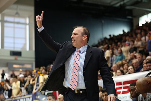 According to USA Today Sports, GW has fired Mike Lonergan after investigating verbal and emotional abuse allegations made against the mens basketball head coach in July. Hatchet file photo by Dan Rich | Photo Editor