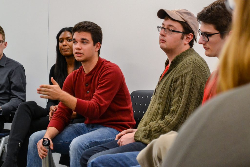 GW College Republicans President Austin Hansen said the organization is meeting Wednesday to decide whether to respond to Trumps immigration ban. 