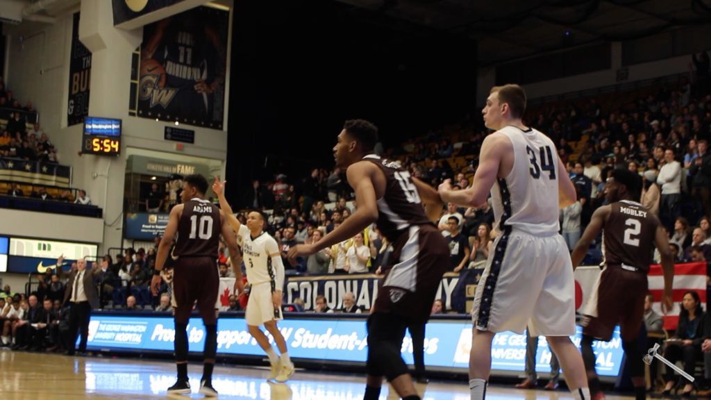 Colonials defeat Bonnies in homecoming match