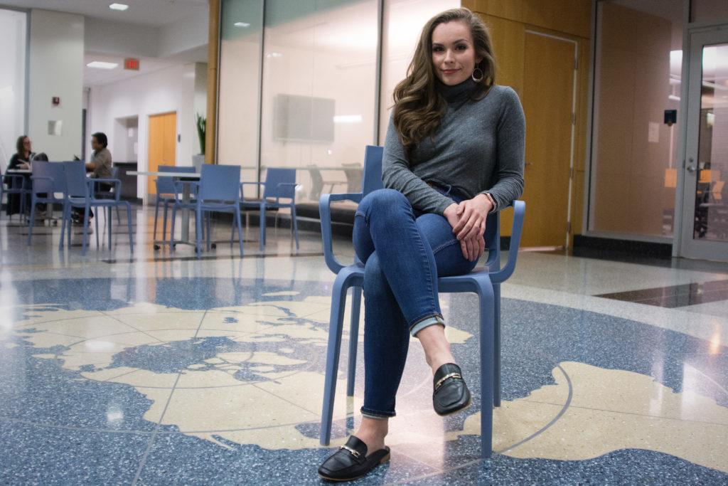 Kate Cooper, a sophomore and Eastern Band Cherokee, has spent months protesting against the Dakota Access Pipeline. Student groups said they are preparing to continue protests.
