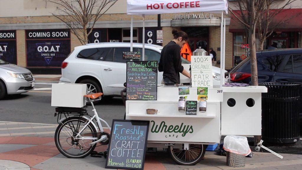 Student opens mobile Wheelys Cafe