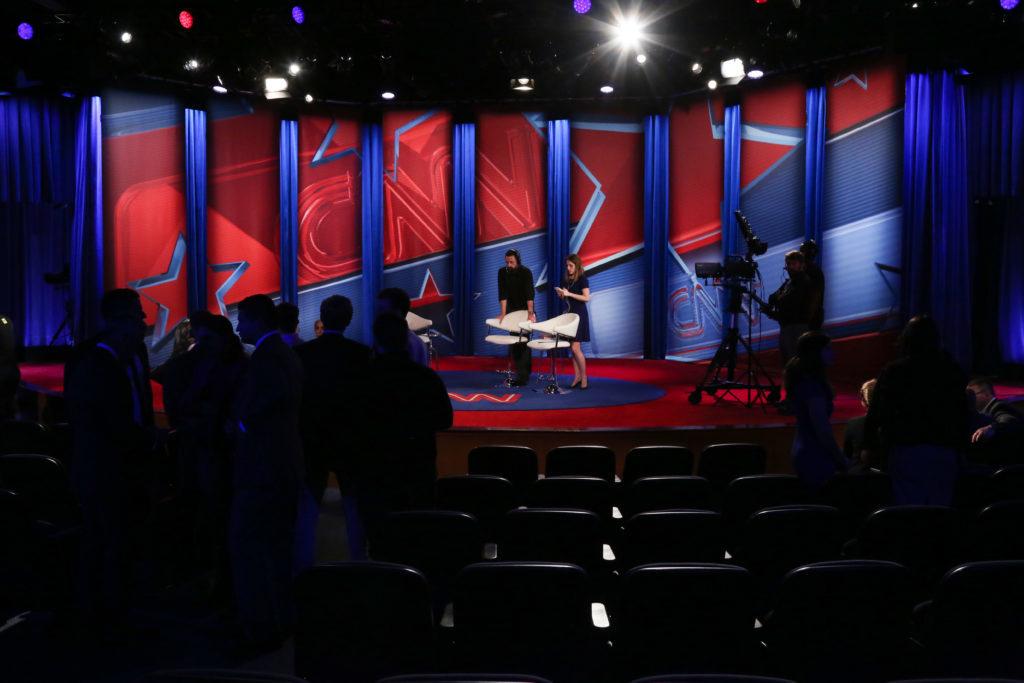 CNN has hosted four televised events in the Jack Morton Auditorium this semester.