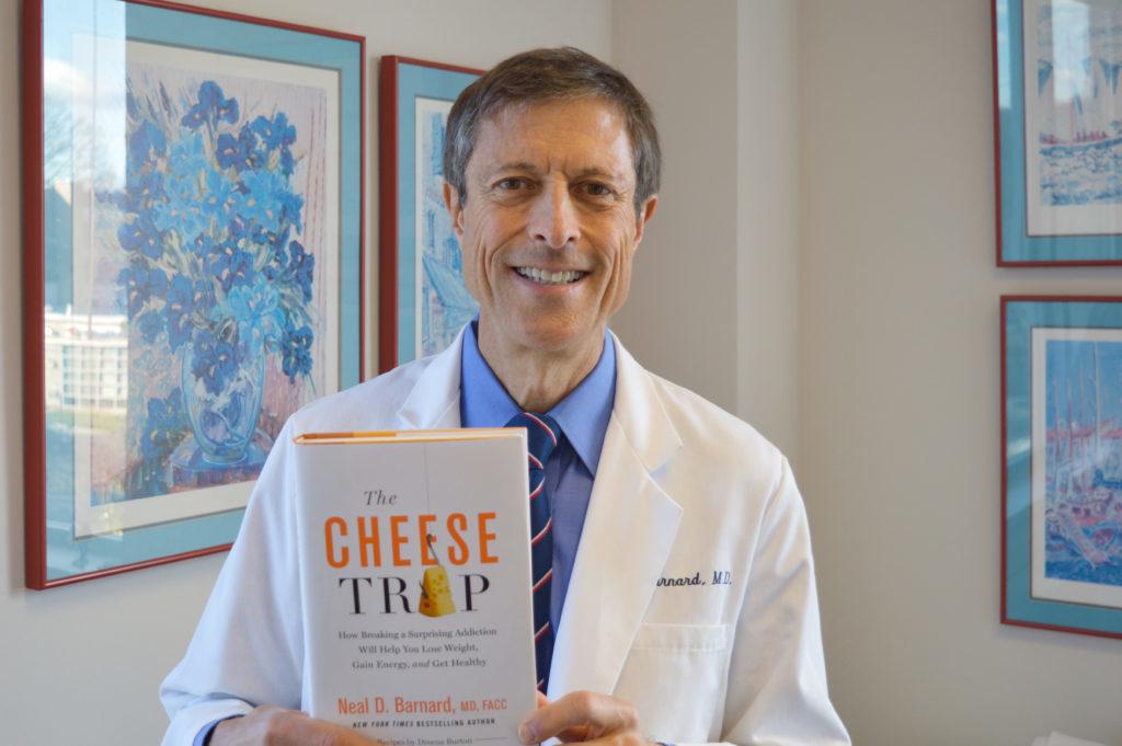 Neal Barnard, an adjunct associate professor in the medical school, published a book on the dangers of cheese last month and performs in a rock band when he isn't researching.