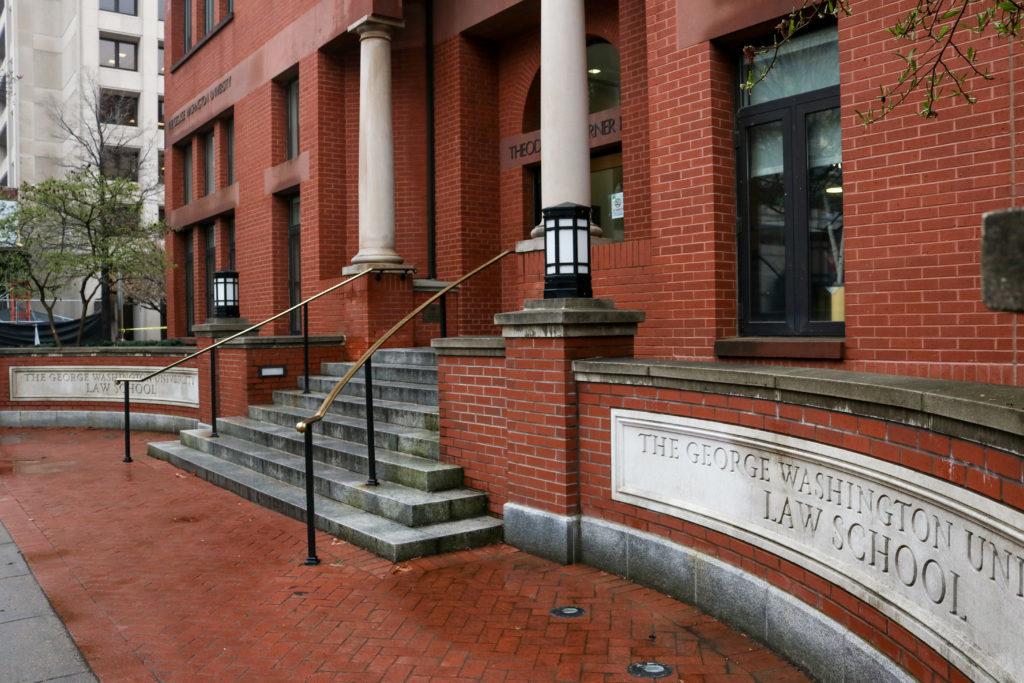 A former employee is suing the University, claiming that his work cleaning the GW Law Center was physically demanding and that officials refused to pay him while on medical leave.