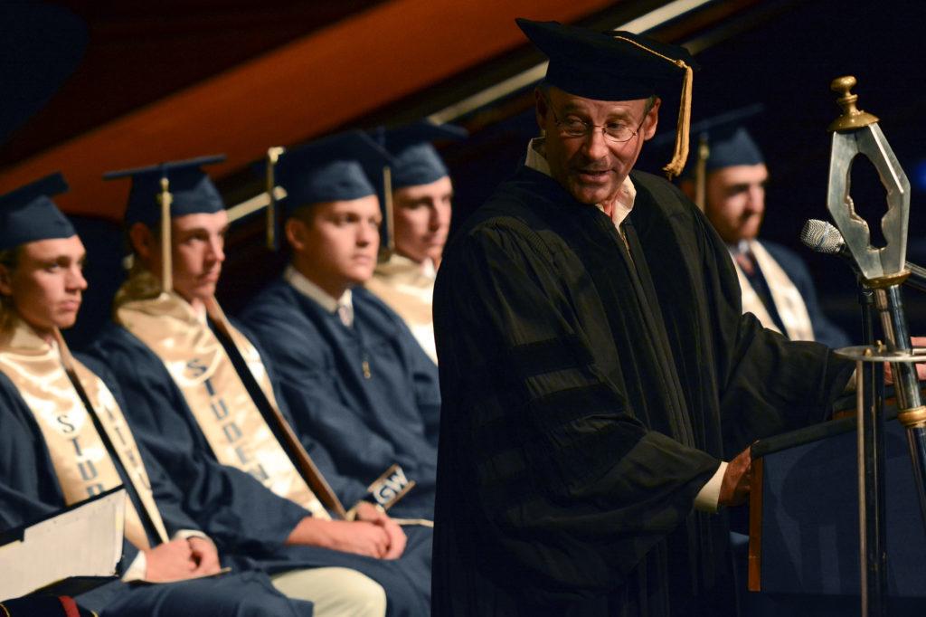 Baseball head coach Gregg Ritchie told his graduating players to keep taking advantage of the chances and opportunities they receive throughout their lives at the athletics commencement Tuesday.