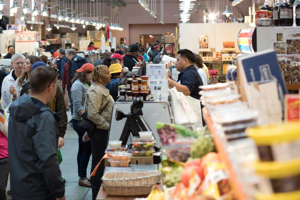 Eastern Market offers everything from salads to sweets among various vendors.