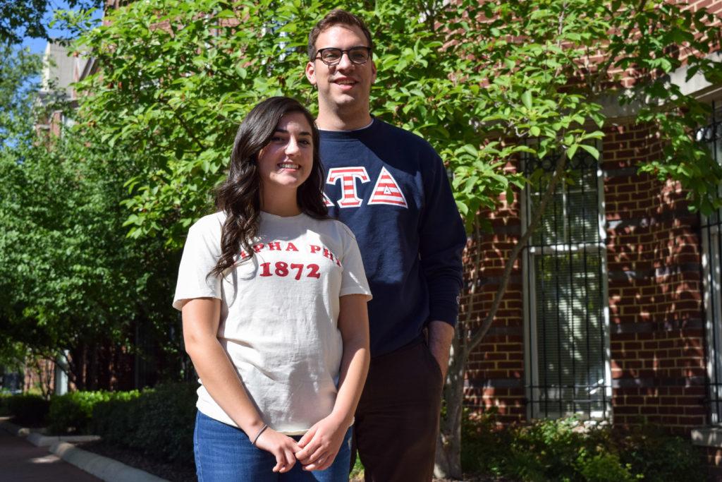 Two new Greek life positions were added to the executive cabinet for next academic year. Julia Satin will serve as the director of Greek affairs for the Panhellenic Council, and Karl Pederson will represent the Interfraternity Council.
