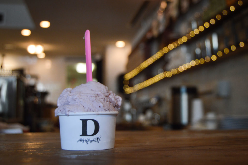 Dolcezza has locations across the DMV region but the closest shop to campus is located in Dupont Circle. The roasted strawberry gelato tastes like a fresh, juicy strawberry thats just been picked from the field. 