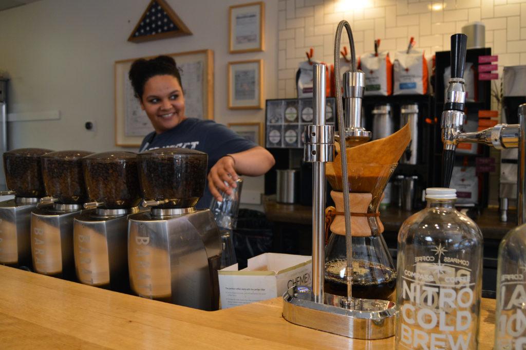 Compass Coffee, located at 1776 I St. NW, offers 10 coffee mixtures from all over the globe, so you'll be sure to find something perfect for your taste buds.