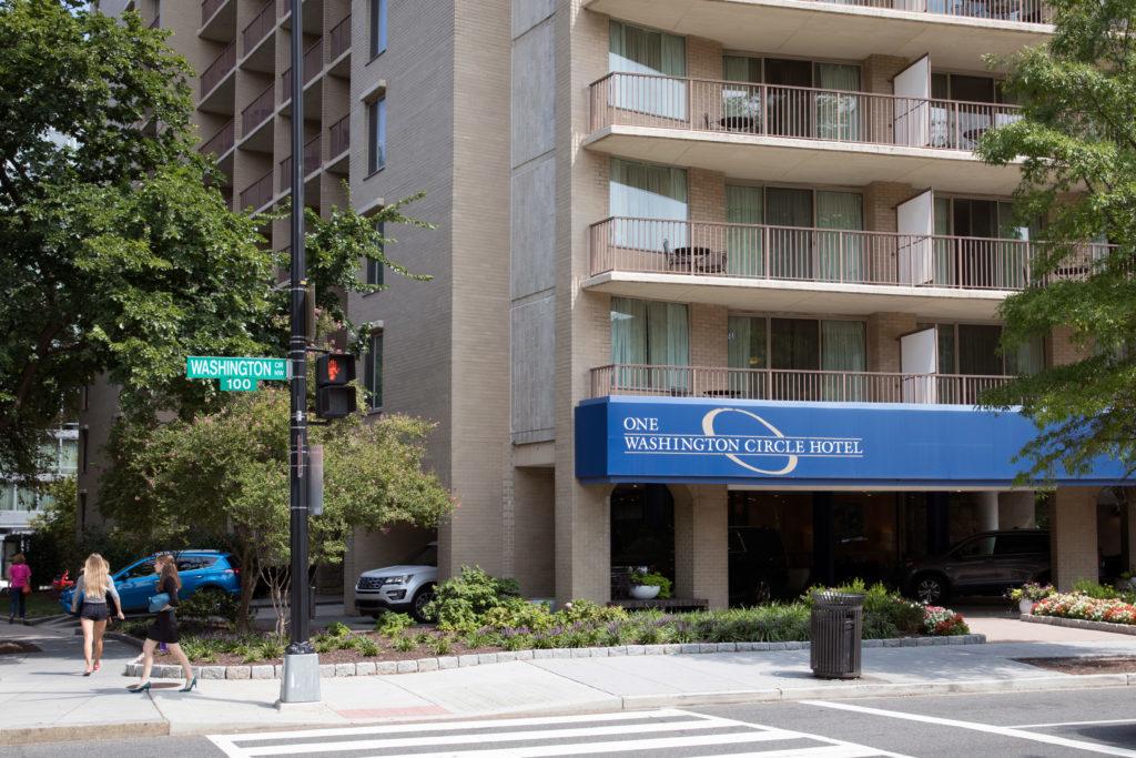Students who live on the top floors of Fulbright Hall will live at either One Washington Circle hotel or Renaissance Dupont Circle at the start of the semester due to construction in their residence hall.