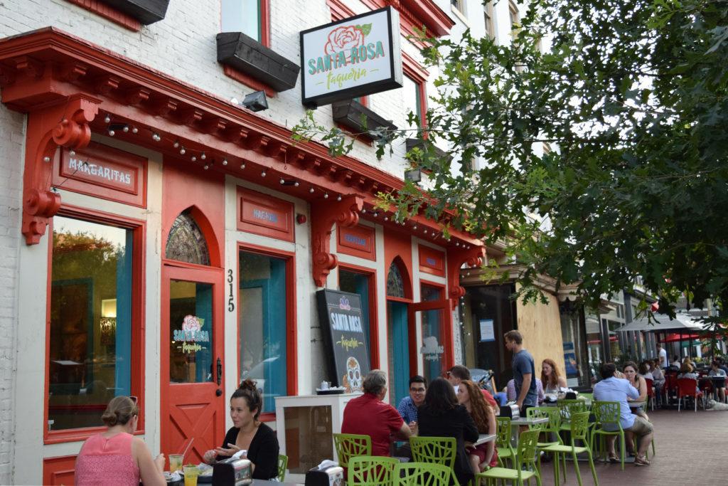Santa Rosa Taqueria, a brightly colored taco joint behind the Capitol building, opened in late June.