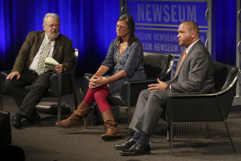 Kenneth T. Walsh, chief White House correspondent for the U.S. News & World Report, discusses life as a presidential photographer with Callie Shell and Eric Draper.