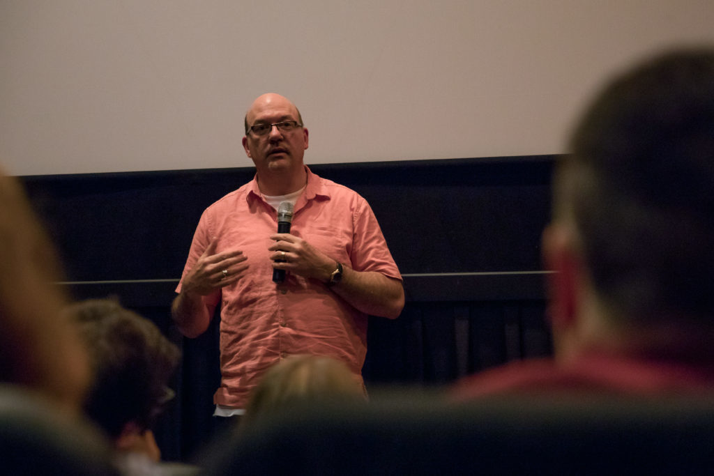 John Carroll Lynch, who directed the film Lucky in his directing debut, discussed the film at E Street Cinema Tuesday. 