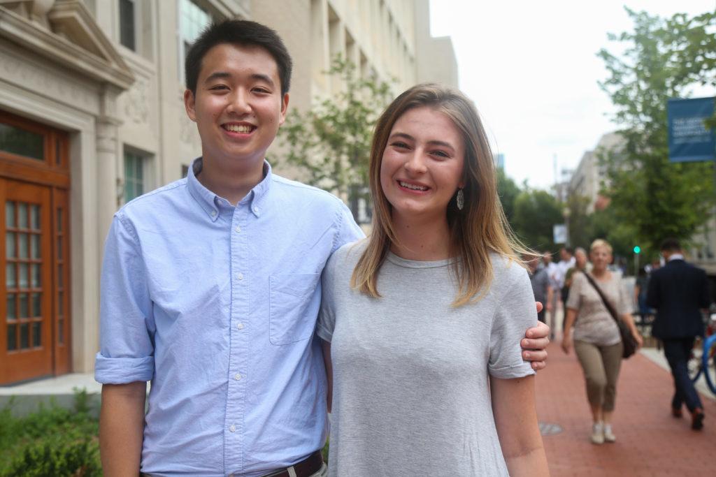 Student Association President Peak Sen Chua and Executive Vice President Sydney Nelson will serve as the two student voting members on the new task force focusing on the student experience.