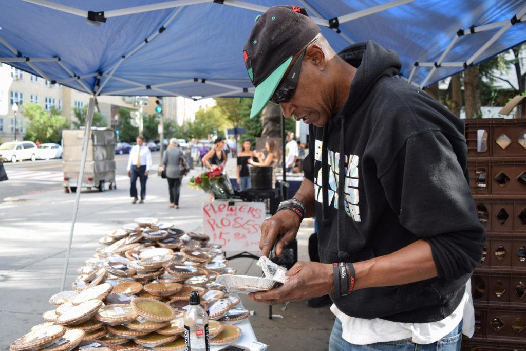 Carvelas Mohannad, who runs the company The Pie Man of D.C., is known for his small stand that offers about 100 small, personal-sized pies outside the Foggy Bottom Metro station every Friday. 