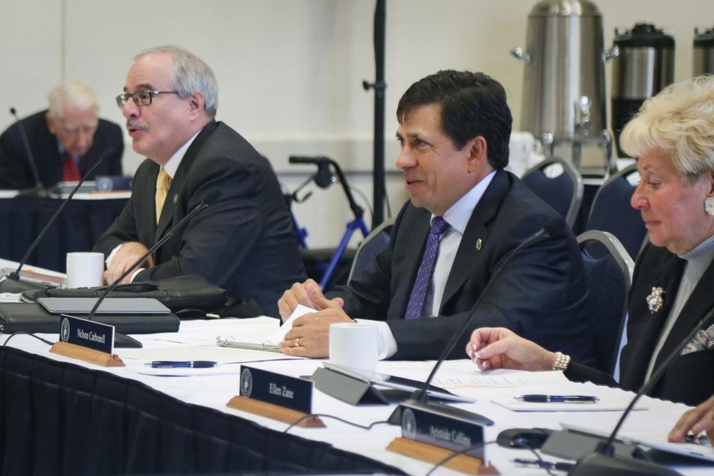 Board Chairman Nelson Carbonell said he wanted to hold more trustee trainings on complex higher-education topics like Title IX and undergraduate admissions.