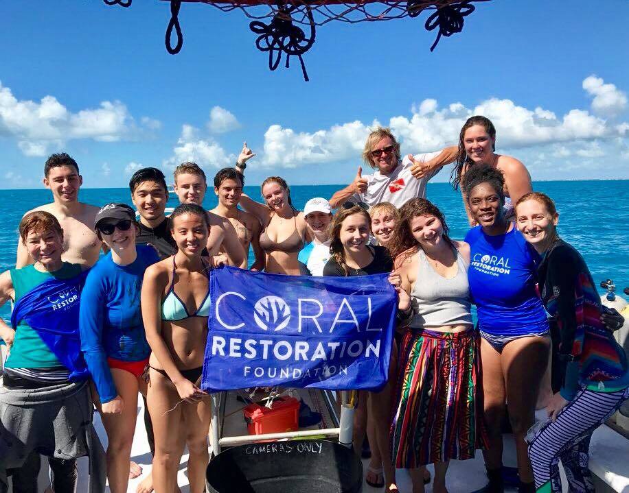 Eleven members of the GDUB Scuba Diving Club spent three days in Key Largo over fall break restoring coral reef damage from Hurricane Irma.