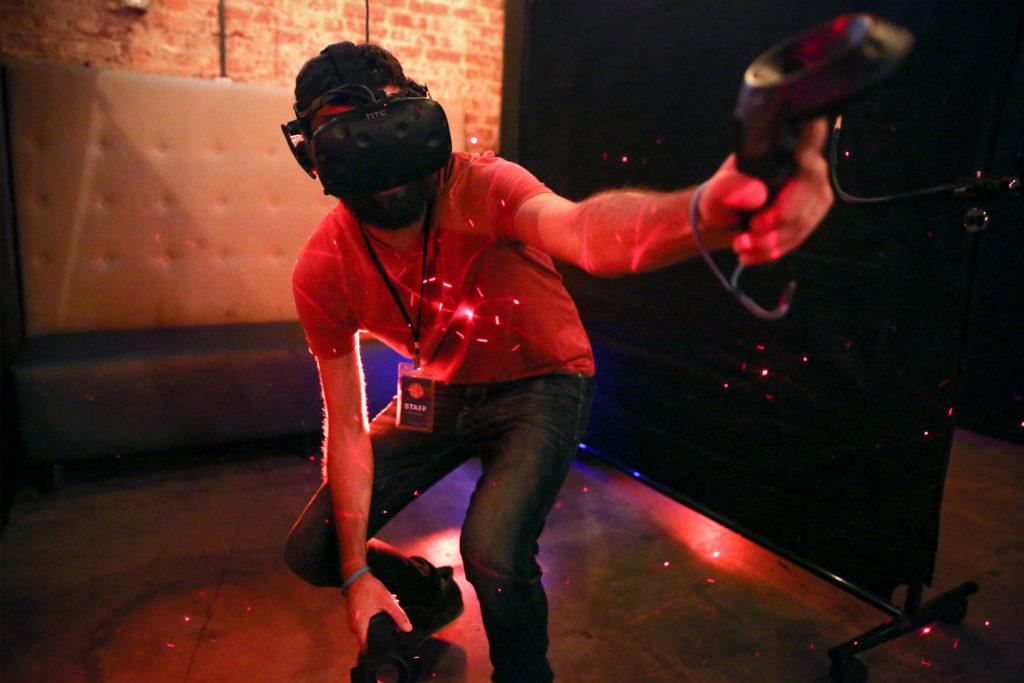 Augment Arcade, a virtual reality bar located on the first floor of Flash Nightclub at 645 Florida Ave. NW, opened this week. 