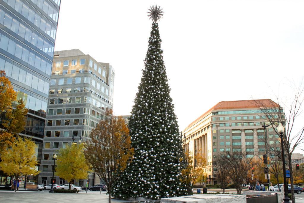 CityCenterDC holds a holiday tree lighting after Thanksgiving every year to kick off the holiday season. Catch the lighting this weekend at 6 p.m.