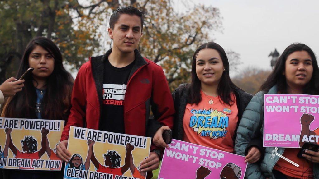 Hundreds protest on Capitol Hill in support of Dreamers legislation