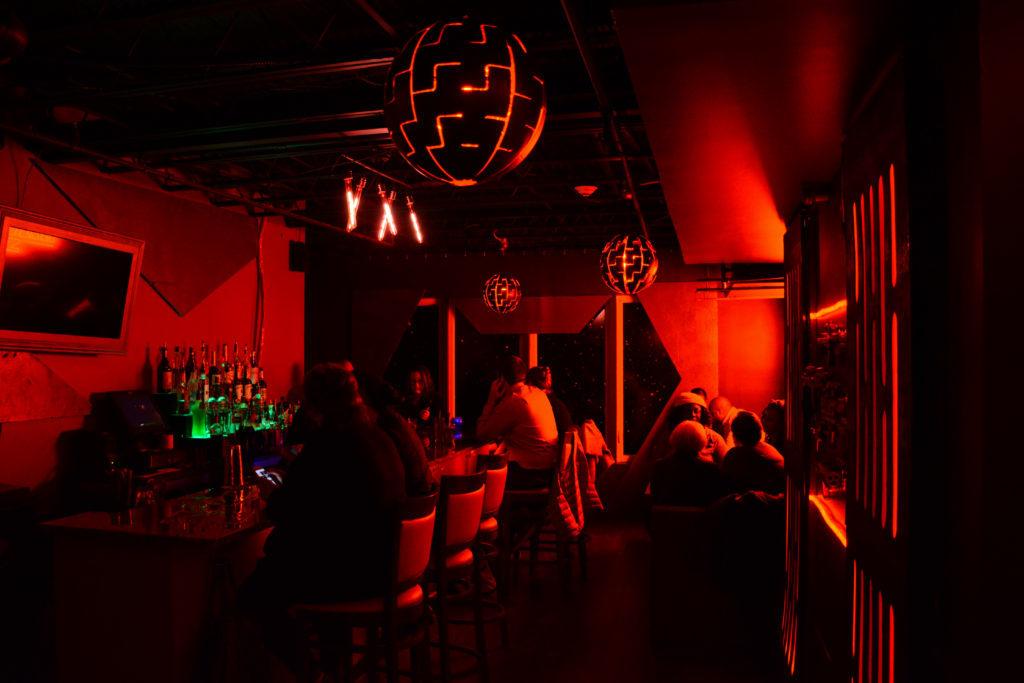 The Dark Side Bar, a Star Wars-themed pop-up, opened in Northeast D.C. Wednesday.
