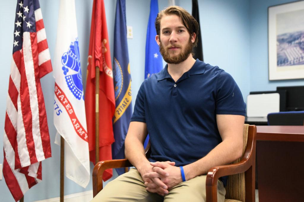 Jesse Robinson, the president of the GW Veterans, met with University President Thomas LeBlanc Thursday to request the policy change.
