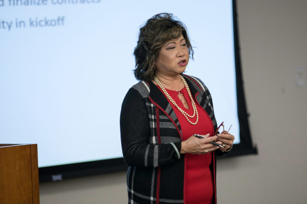 Chief Information Officer Loretta Early announced at a Faculty Senate meeting Friday that the University will decide the next management system within two years.