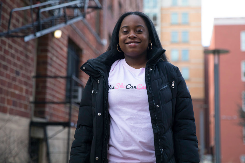 Zaniya Lewis, a sophomore majoring in political science, founded a national women’s empowerment movement called the Yes She Can Campaign during her first year of college.