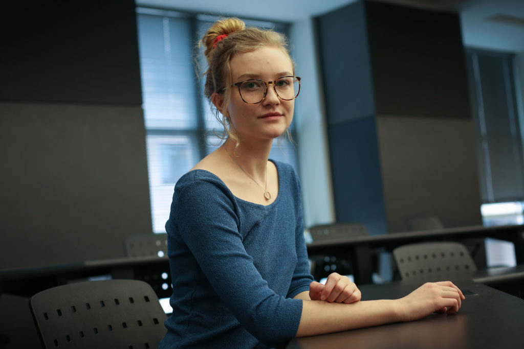 Sophomore Caroline Corbett, who received a Perkins loan this year, said she will avoid private loans because she sees them as predatory – even if that means she and her family must work more.